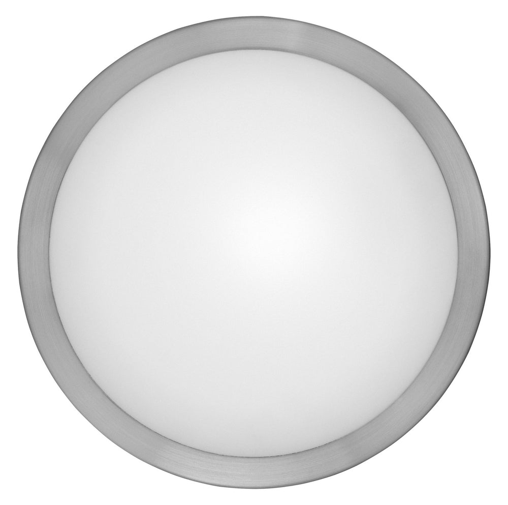 Arezzo One Light Ceiling Mount in Matte Nickel - available from The Lighting Shoppe, trusted by Canadian homeowners