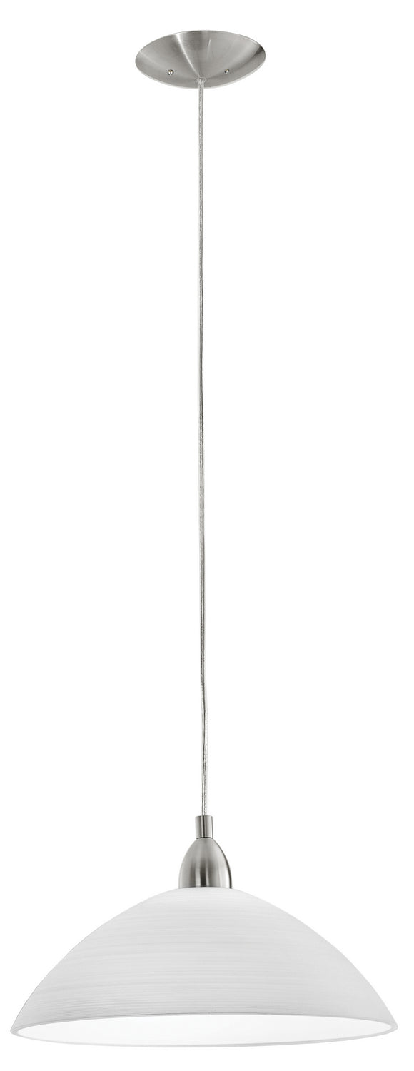 Lord 3 One Light Pendant in Matte Nickel - available from The Lighting Shoppe, trusted by Canadian homeowners