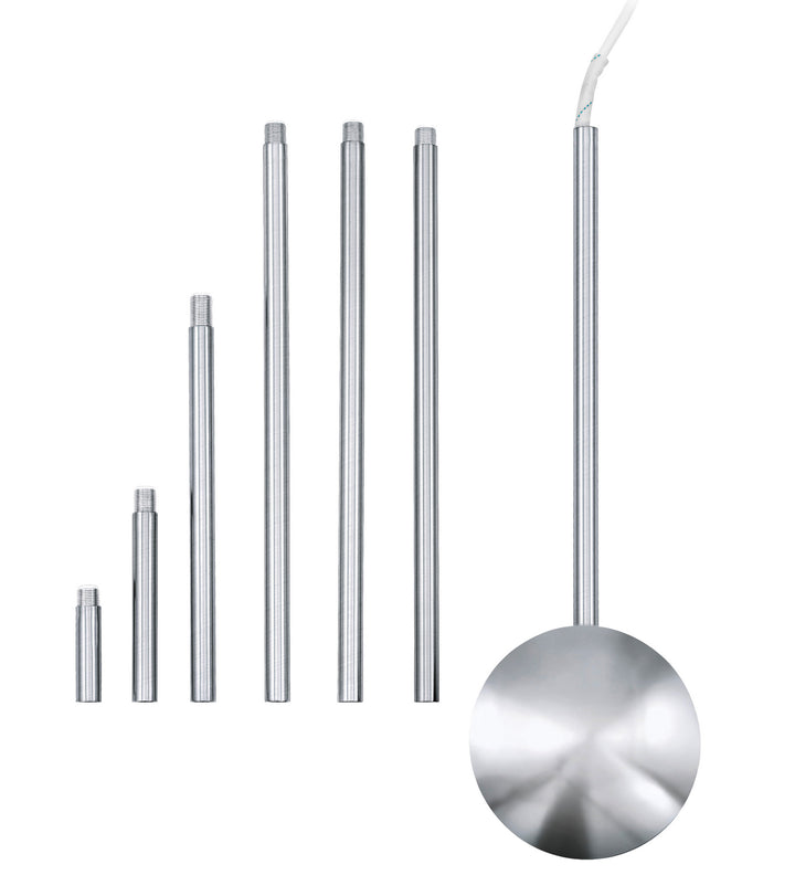 Extention Ceiling Extension in Chrome - available from The Lighting Shoppe, trusted by Canadian homeowners