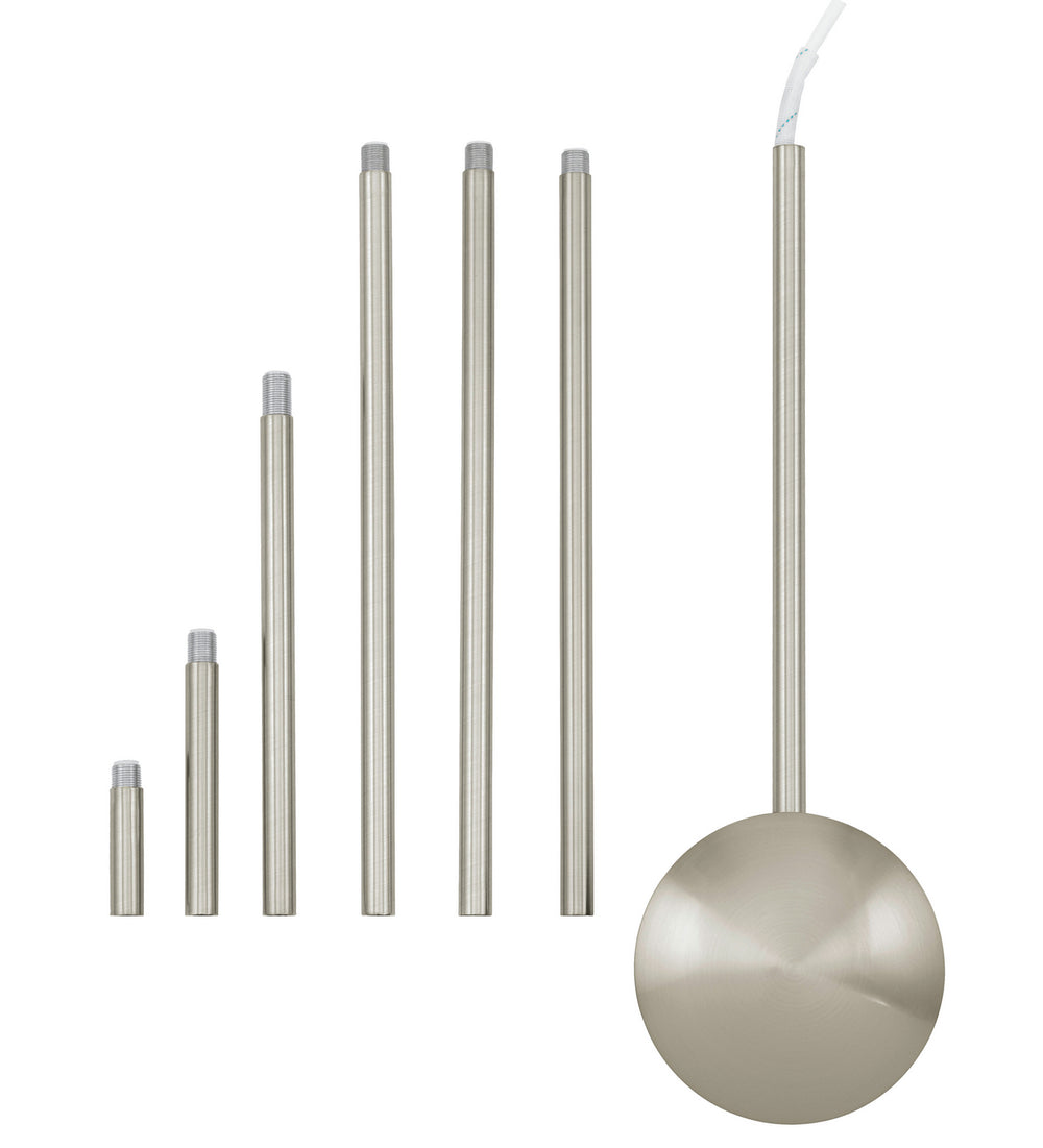 Extension Ceiling Extension in Satin Nickel - available from The Lighting Shoppe, trusted by Canadian homeowners