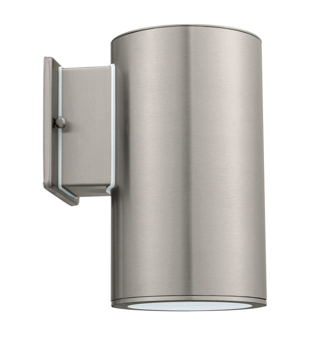 Ascoli One Light Outdoor Wall Mount in Stainless Steel - available from The Lighting Shoppe, trusted by Canadian homeowners