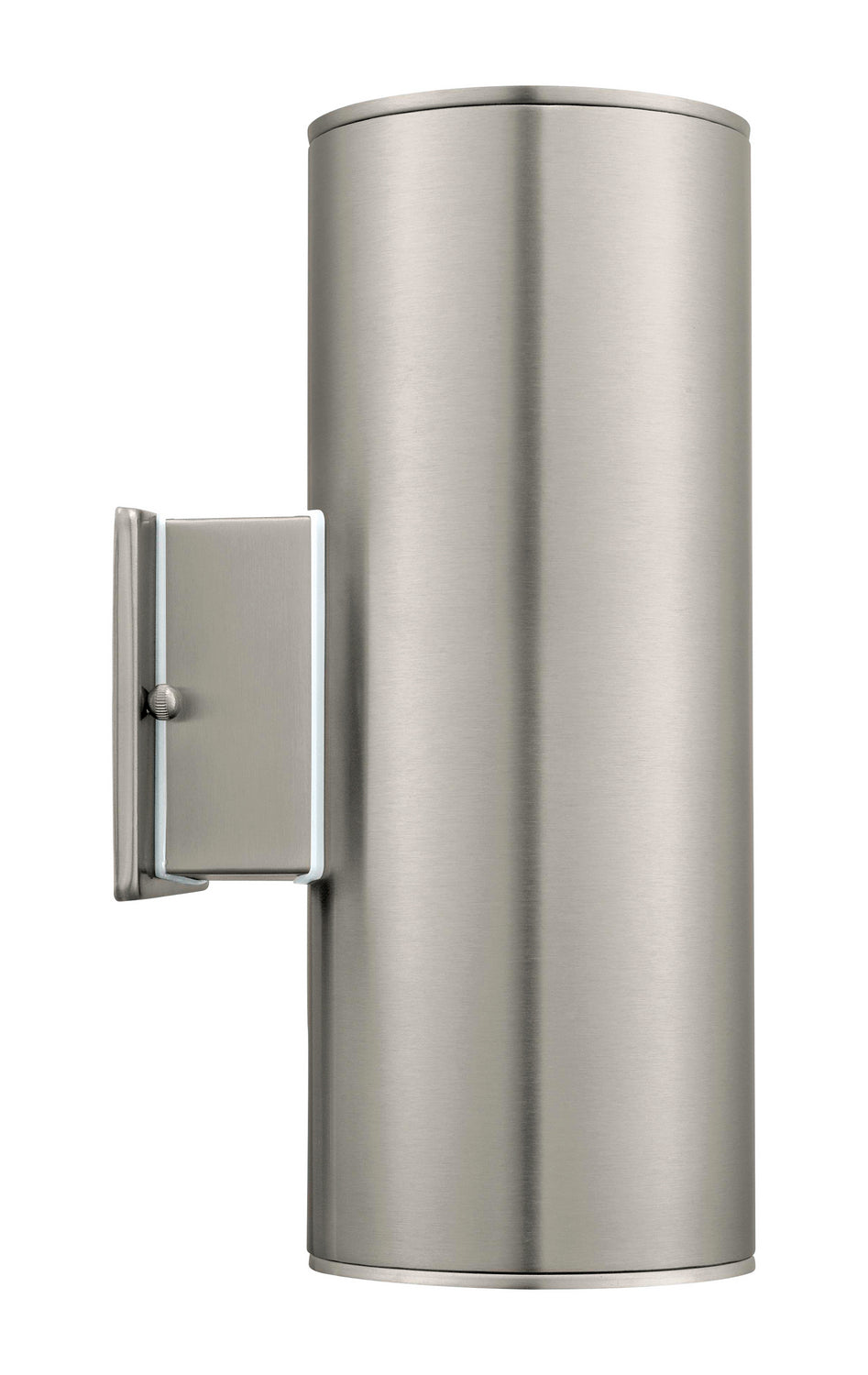 Ascoli Two Light Outdoor Wall Mount in Stainless Steel - available from The Lighting Shoppe, trusted by Canadian homeowners