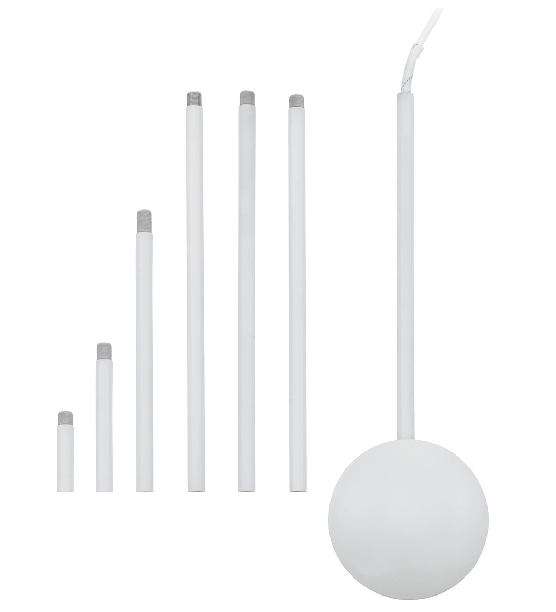 Extension Ceiling Extension in White - available from The Lighting Shoppe, trusted by Canadian homeowners