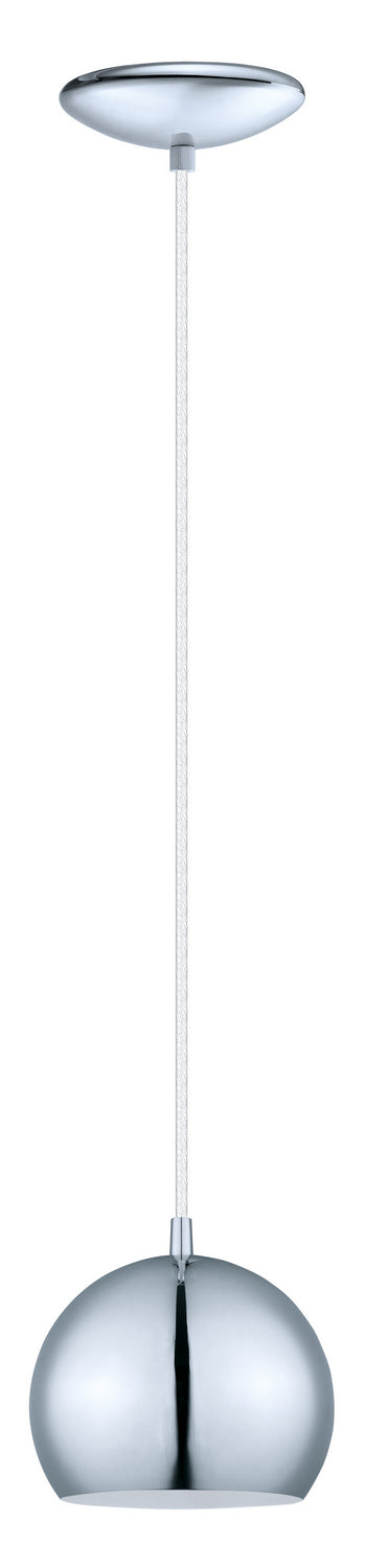 Petto One Light Suspension in Chrome - available from The Lighting Shoppe, trusted by Canadian homeowners
