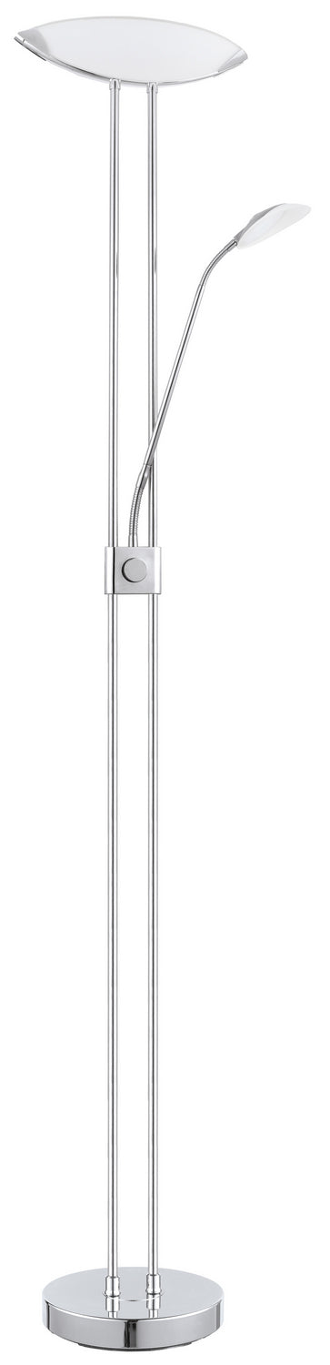 Baya Led LED Floor Lamp in Chrome - available from The Lighting Shoppe, trusted by Canadian homeowners