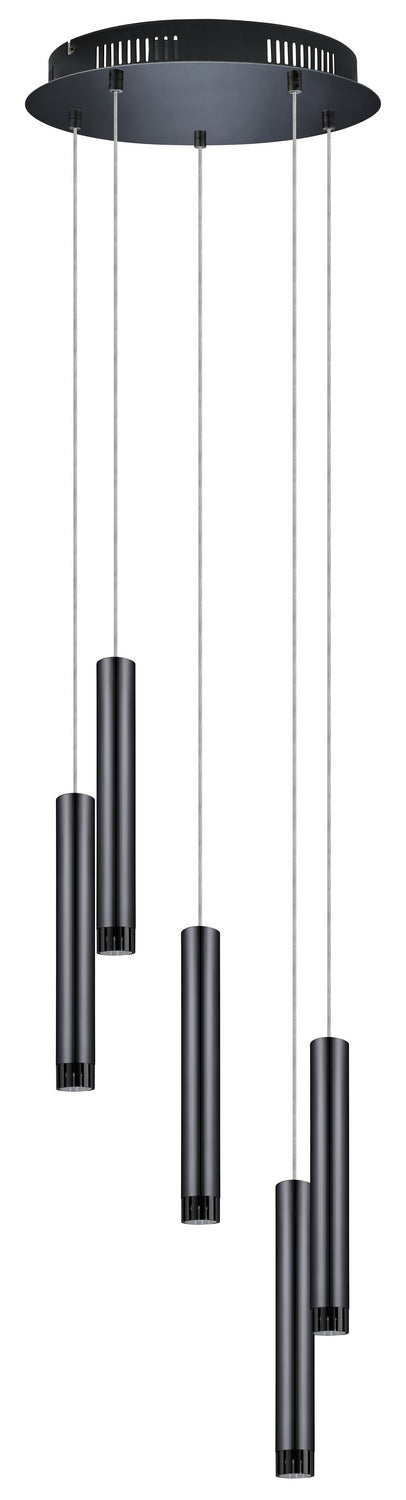 Raparo LED Suspension in Nickel Nero - available from The Lighting Shoppe, trusted by Canadian homeowners