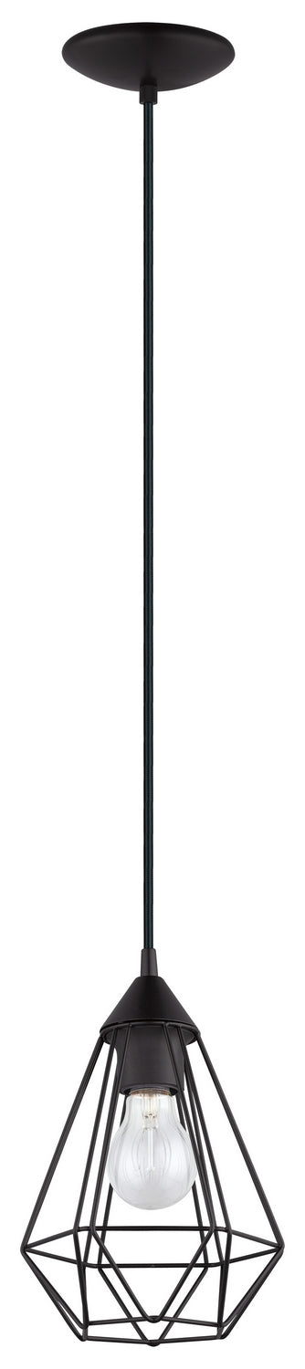 Tarbes One Light Pendant in Matte Black - available from The Lighting Shoppe, trusted by Canadian homeowners