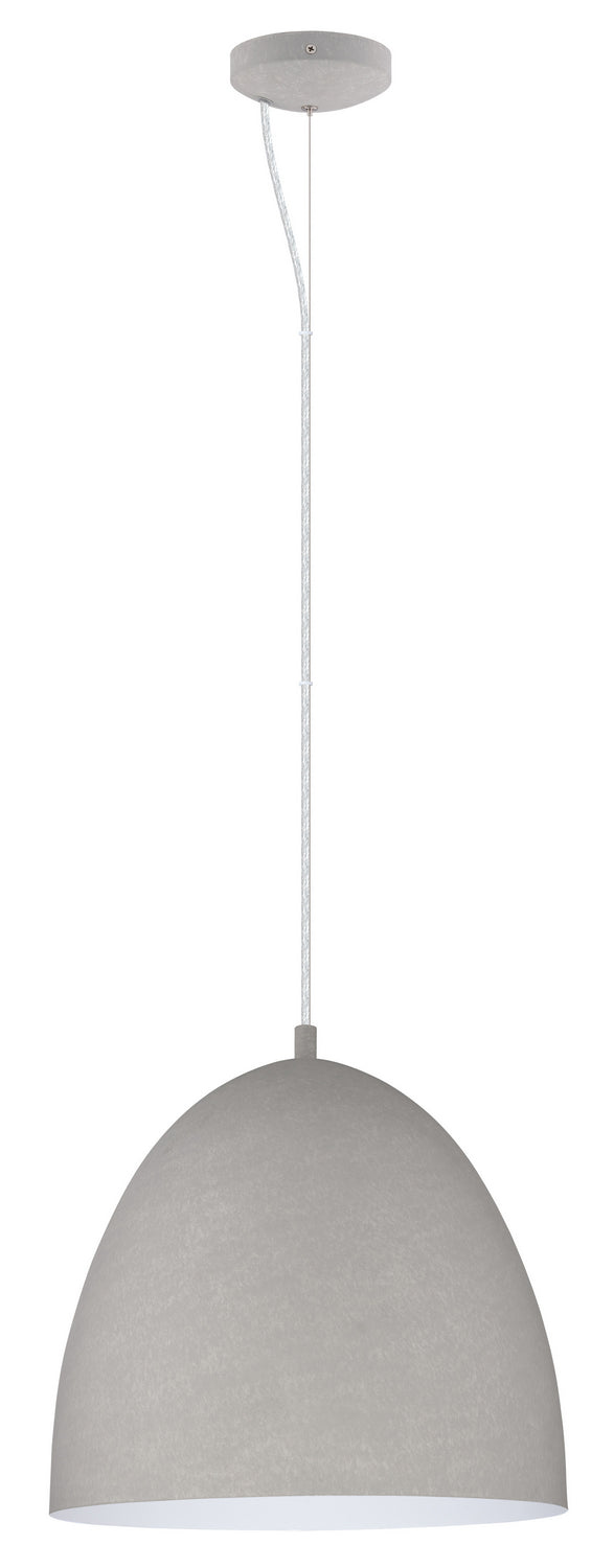 Sarabia One Light Pendant in Grey - available from The Lighting Shoppe, trusted by Canadian homeowners