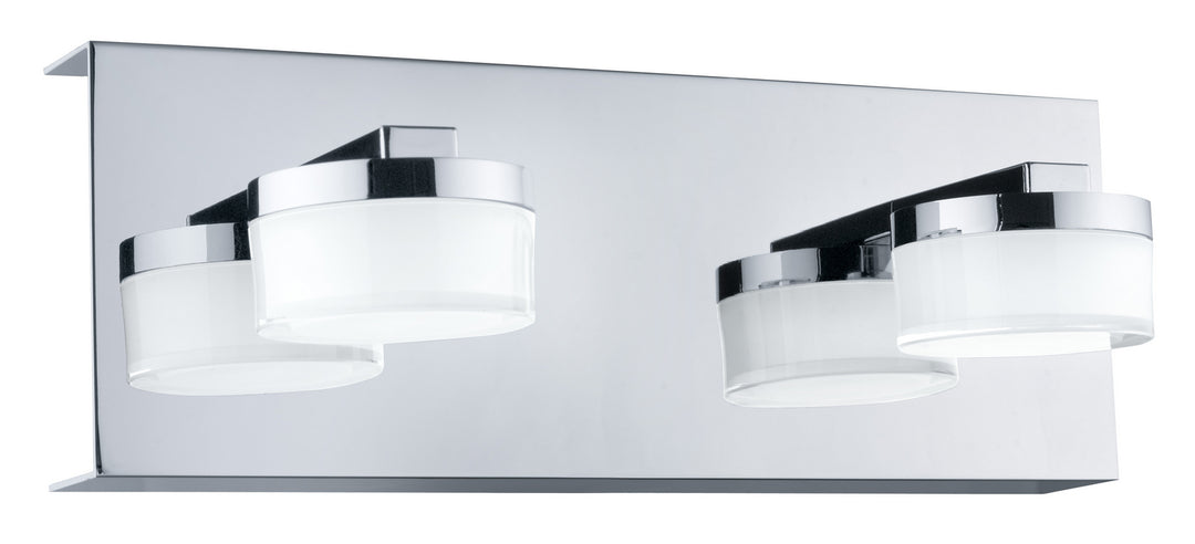 Romendo LED Vanity Light in Chrome - available from The Lighting Shoppe, trusted by Canadian homeowners