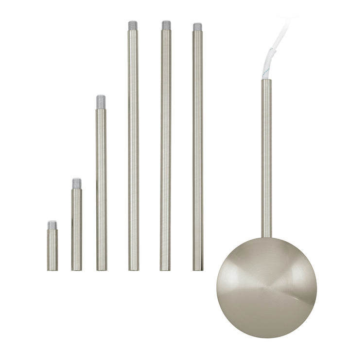 Eglo Canada - 88969A - Ceiling Extension - Extension - Satin Nickel