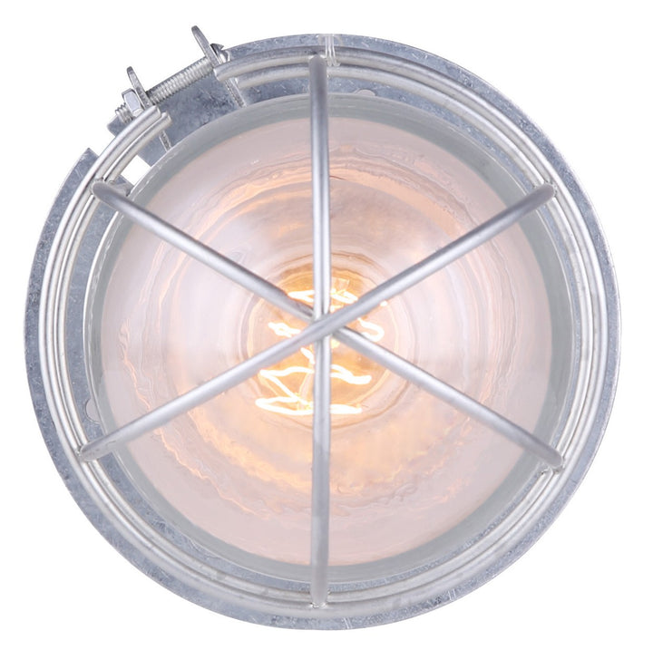 Canarm Canada - BL04CWG - One Light Outdoor Lantern - Barn Lighting - Metal