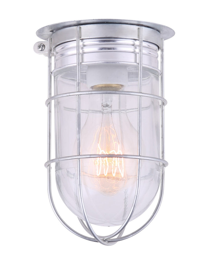 Canarm Canada - BL04CWG - One Light Outdoor Lantern - Barn Lighting - Metal