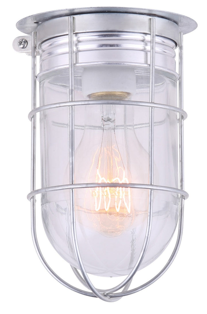 Canarm Canada - BL04CWG - One Light Outdoor Lantern - Barn Lighting - Metal
