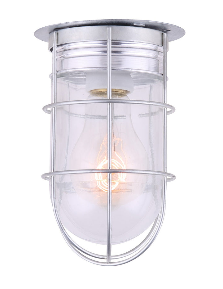 Canarm Canada - BL04CWG - One Light Outdoor Lantern - Barn Lighting - Metal