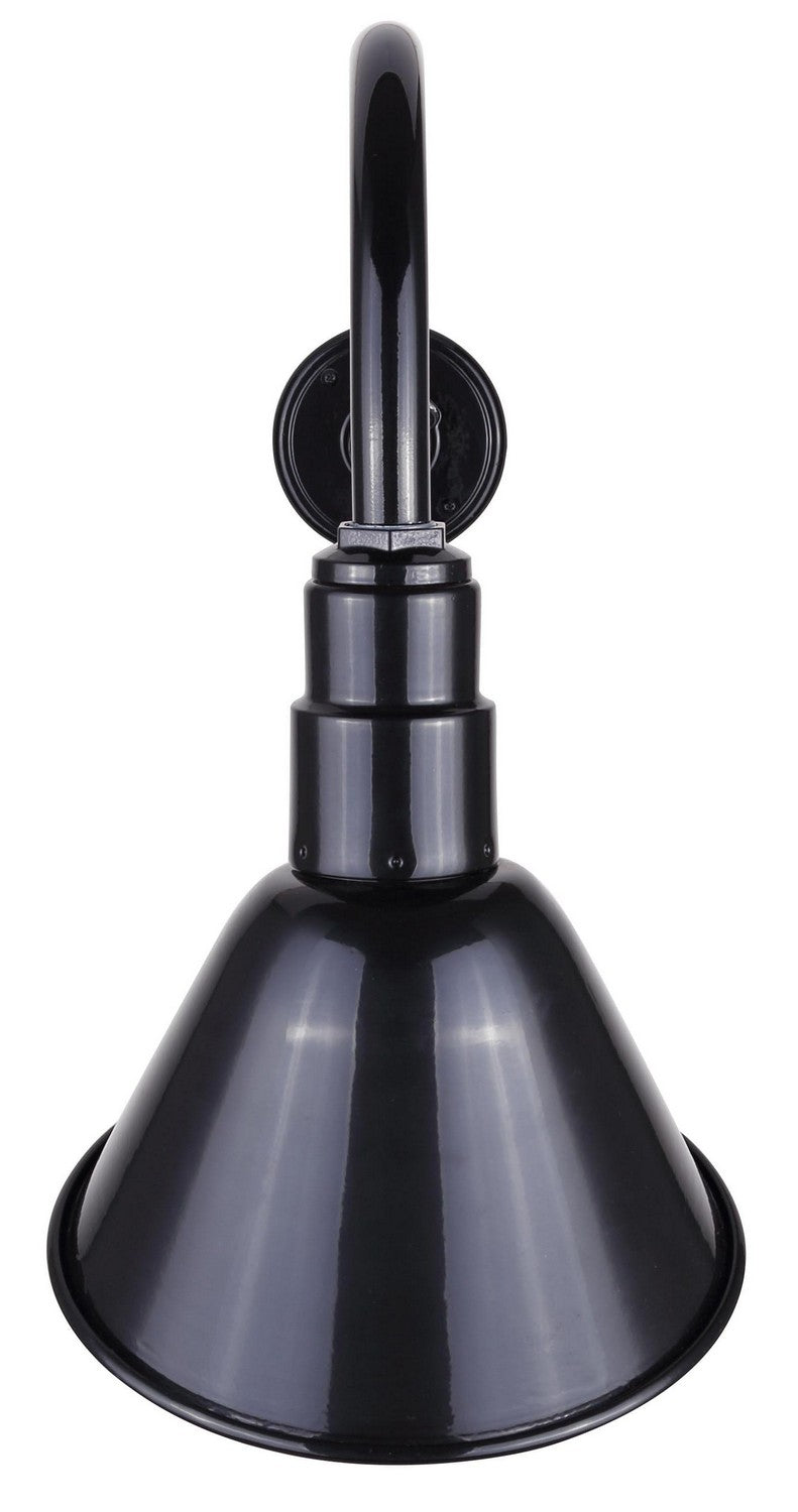 Canarm Canada - BL10WACBK - One Light Sign Light - Barn Light - Black - Aluminum