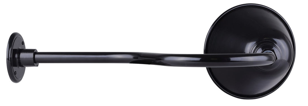 Canarm Canada - BL10WACBK - One Light Sign Light - Barn Light - Black + Aluminum