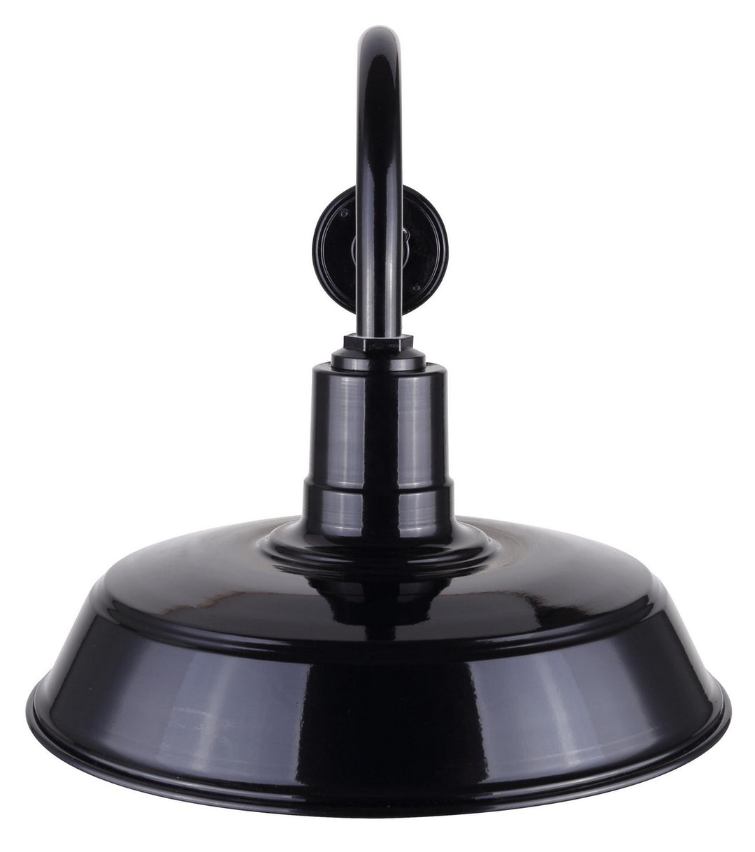 Canarm Canada - BL16WACBK - One Light Sign Light - Barn Light - Black - Aluminum