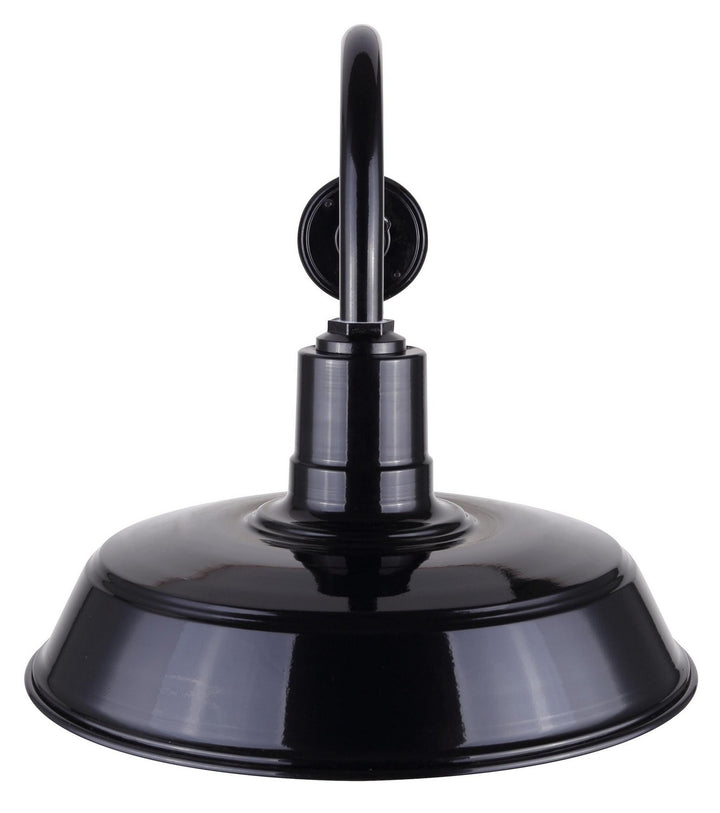 Canarm Canada - BL16WACBK - One Light Sign Light - Barn Light - Black - Aluminum