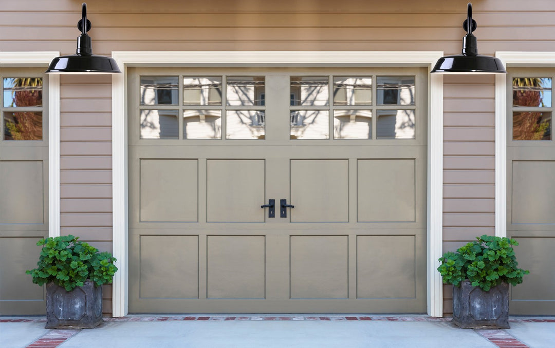 Canarm Canada - BL16WACBK - One Light Sign Light - Barn Light - Black - Aluminum