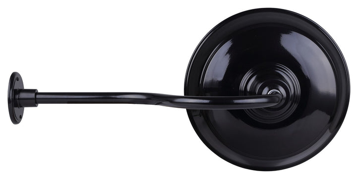Canarm Canada - BL16WACBK - One Light Sign Light - Barn Light - Black - Aluminum