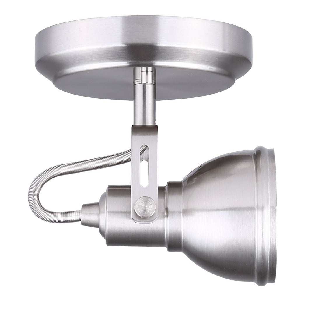 Canarm Canada - ICW622A01BN10 - One Light Track Lighting - Polo - Brushed Nickel