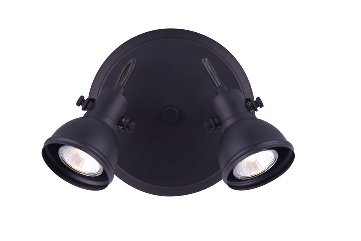 Canarm Canada - ICW622A02ORB10 - Two Light Ceiling/Wall Mount - Polo - Oil Rubbed Bronze
