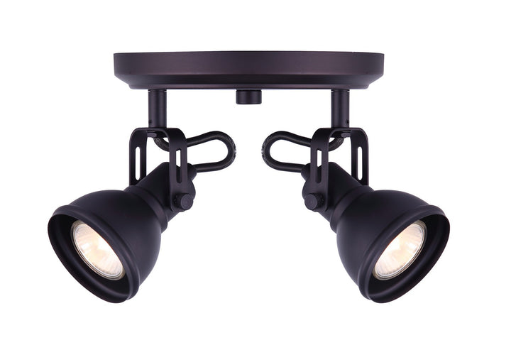 Polo Two Light Ceiling/Wall Mount in Oil Rubbed Bronze - available from The Lighting Shoppe, trusted by Canadian homeowners
