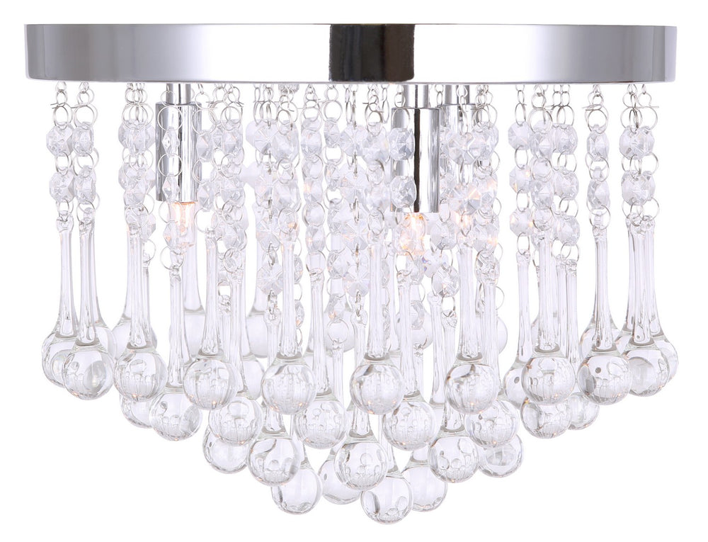 Canarm Canada - IFM237B12CH9 - Three Light Flush Mount - Daya - Chrome