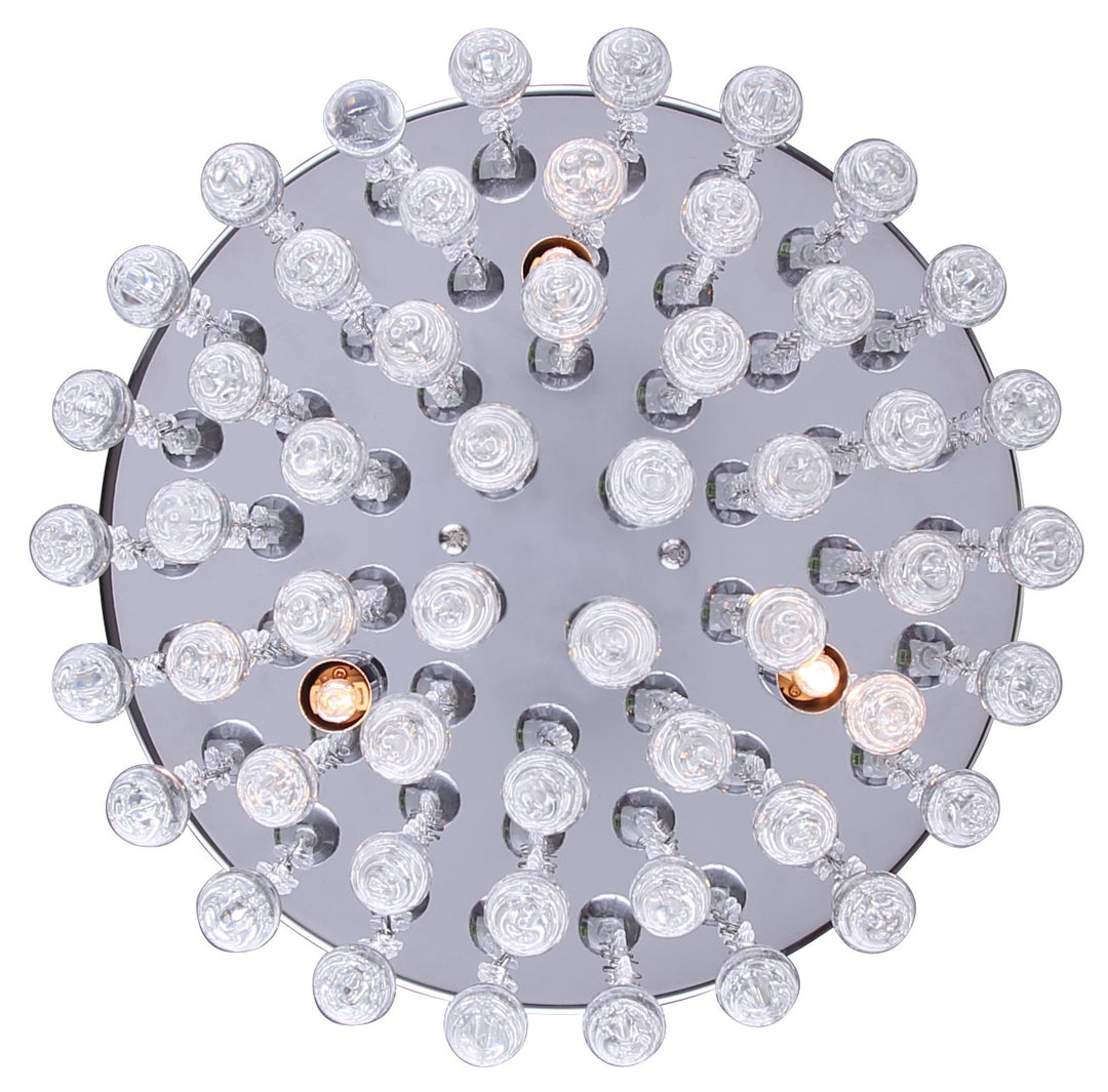 Canarm Canada - IFM237B12CH9 - Three Light Flush Mount - Daya - Chrome
