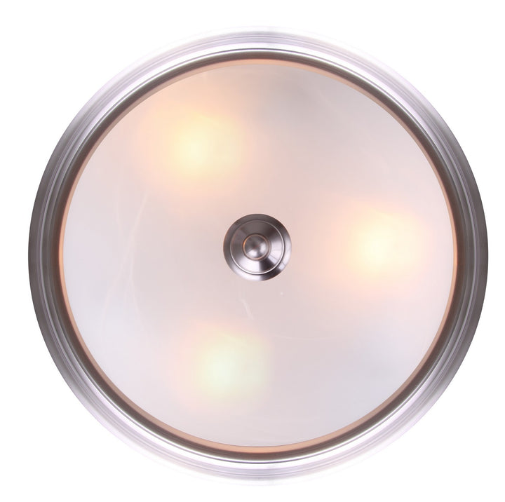 Canarm Canada - IFM415BN - Three Light Flush Mount - Ifm415Bn - Brushed Nickel