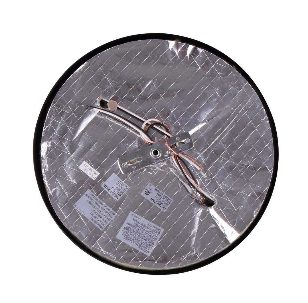 Gigi Two Light Flush Mount in Black Canarm Canada