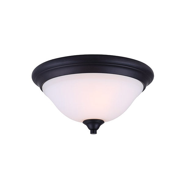 Canarm Canada - IFM587A14RA - Two Light Flush Mount - Rue - Rubbed Antique