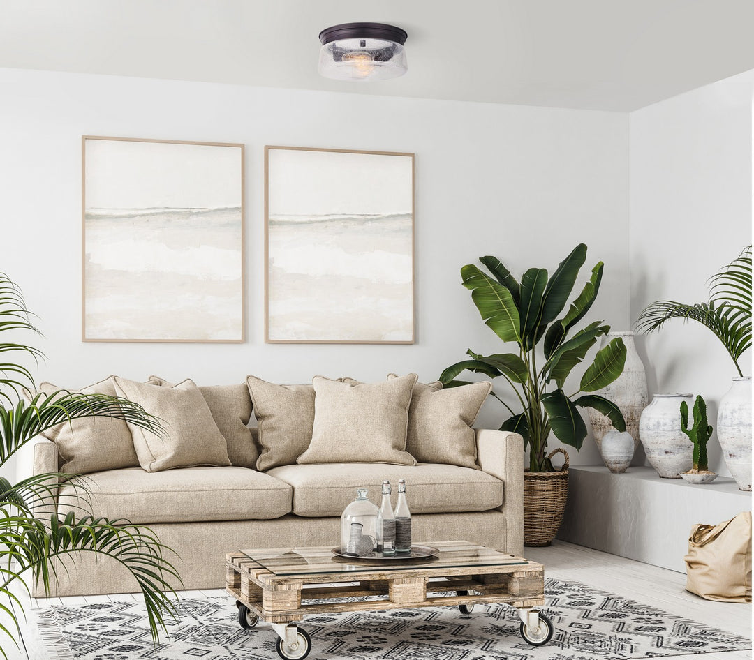 Canarm Canada - IFM623A12ORB - Two Light Flush Mount - Mill - Oil Rubbed Bronze