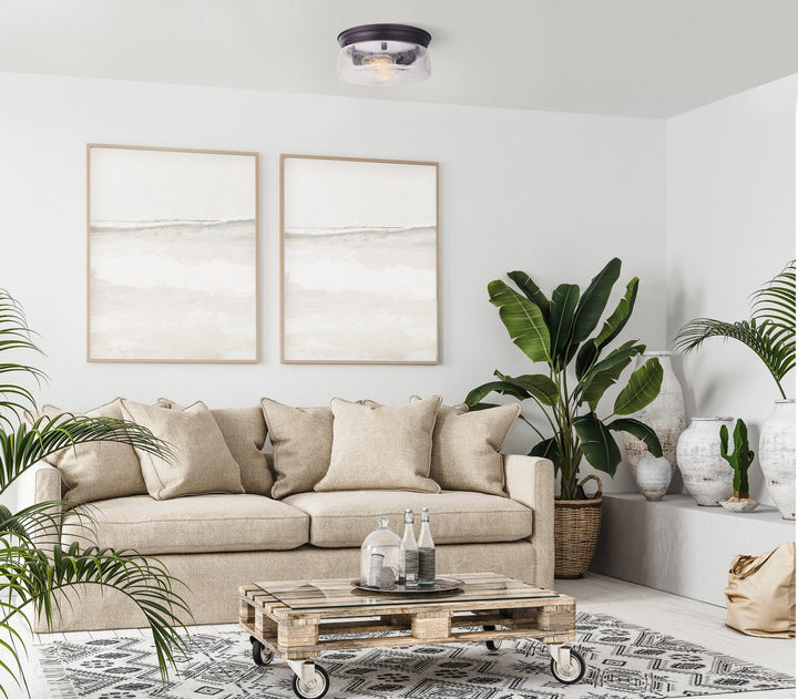 Canarm Canada - IFM623A12ORB - Two Light Flush Mount - Mill - Oil Rubbed Bronze