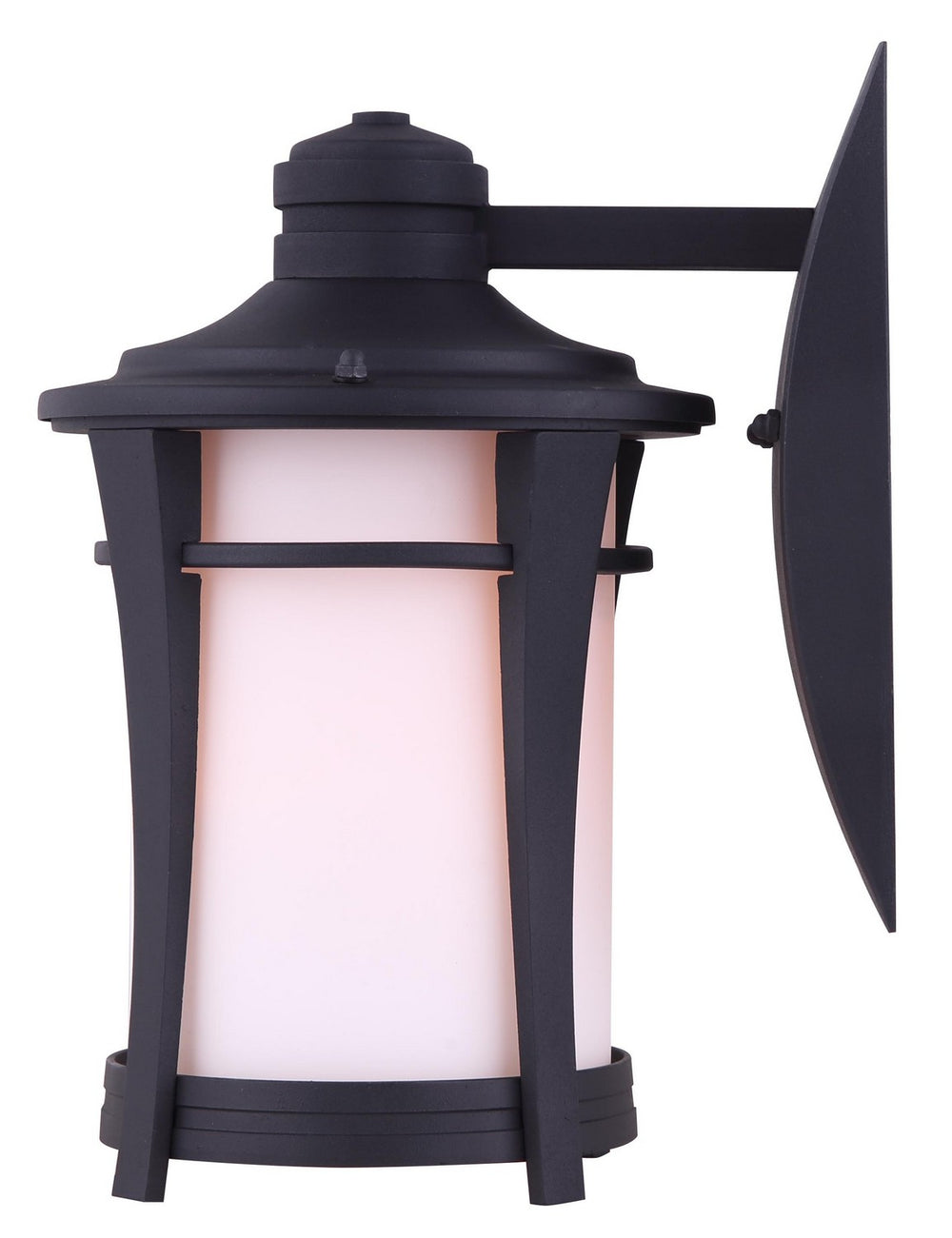 Canarm Canada - IOL138BK - One Light Outdoor Lantern - Maya - Black