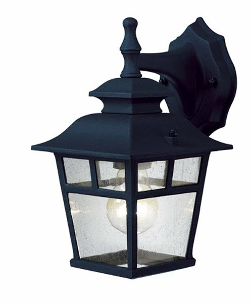 Fieldhouse One Light Outdoor Lantern in Black - available from The Lighting Shoppe, trusted by Canadian homeowners