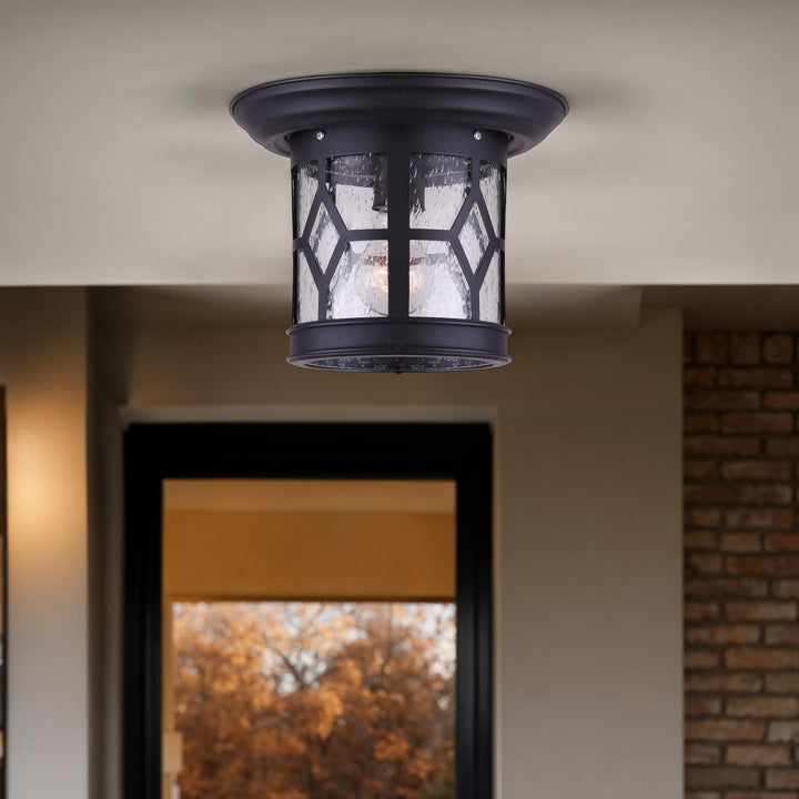 Canarm Canada - IOL207BK - One Light Outdoor Downlight - Atlanta - Black