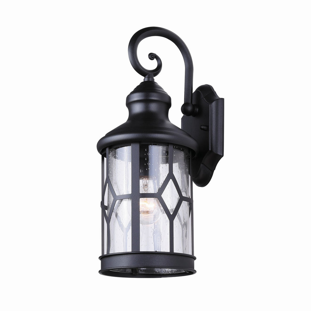 Atlanta One Light Outdoor Downlight in Black - available from The Lighting Shoppe, trusted by Canadian homeowners