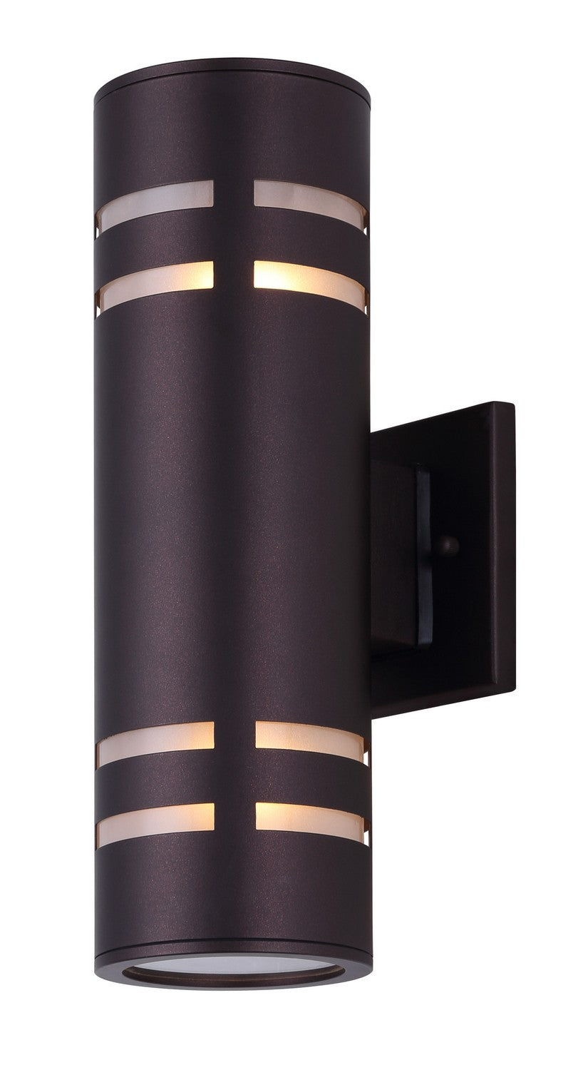 Tay Two Light Outdoor Lantern in Oil Rubbed Bronze - available from The Lighting Shoppe, trusted by Canadian homeowners