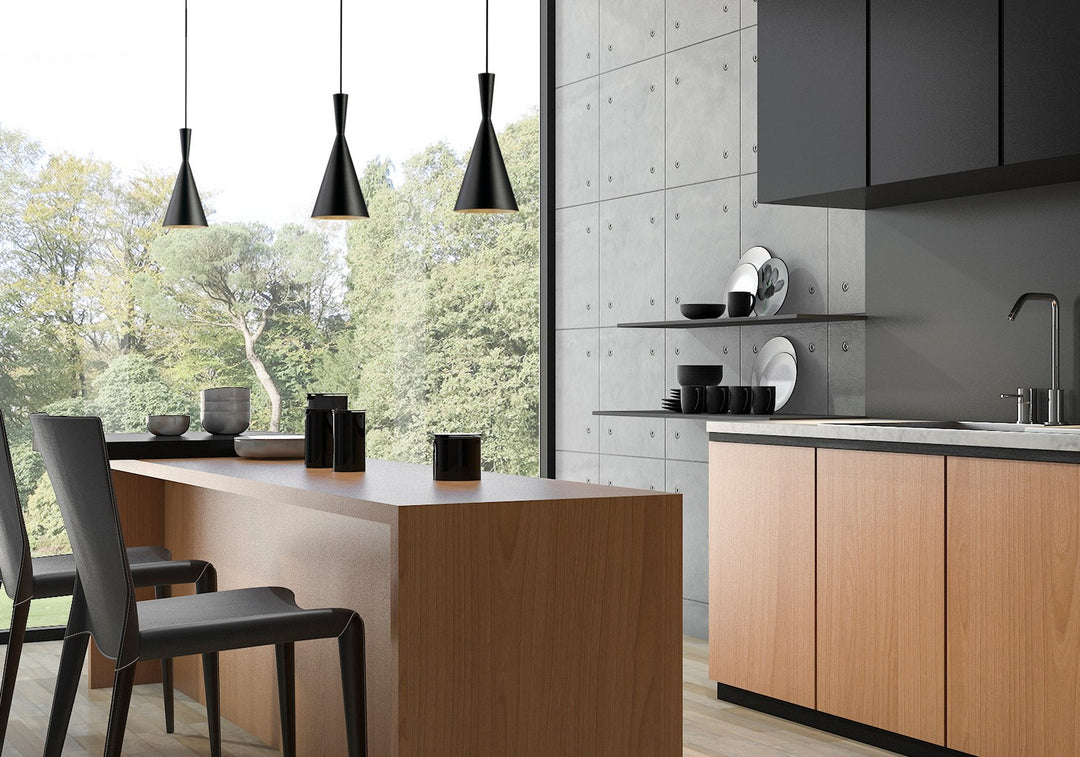 Canarm Canada - IPL183B01BK - One Light Pendant - Rocco - Black