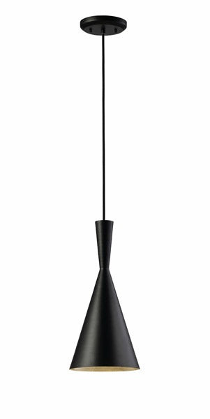 Rocco One Light Pendant in Black - available from The Lighting Shoppe, trusted by Canadian homeowners
