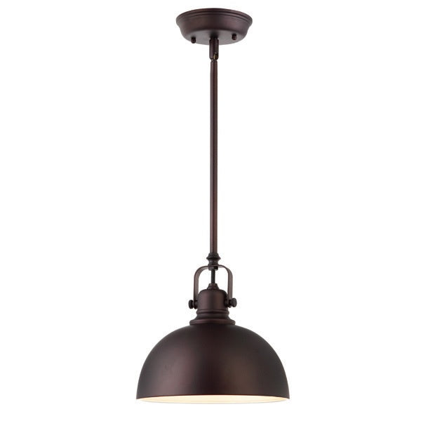 Polo One Light Pendant in Oil Rubbed Bronze - available from The Lighting Shoppe, trusted by Canadian homeowners