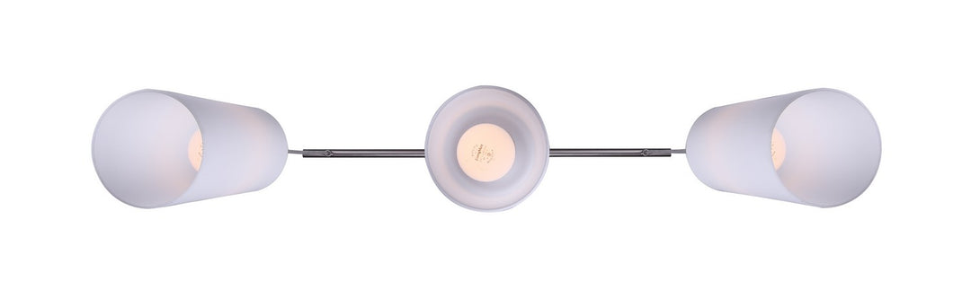 Canarm Canada - IPL379A03BPT - Three Light Pendant - Toni - Brushed Pewter