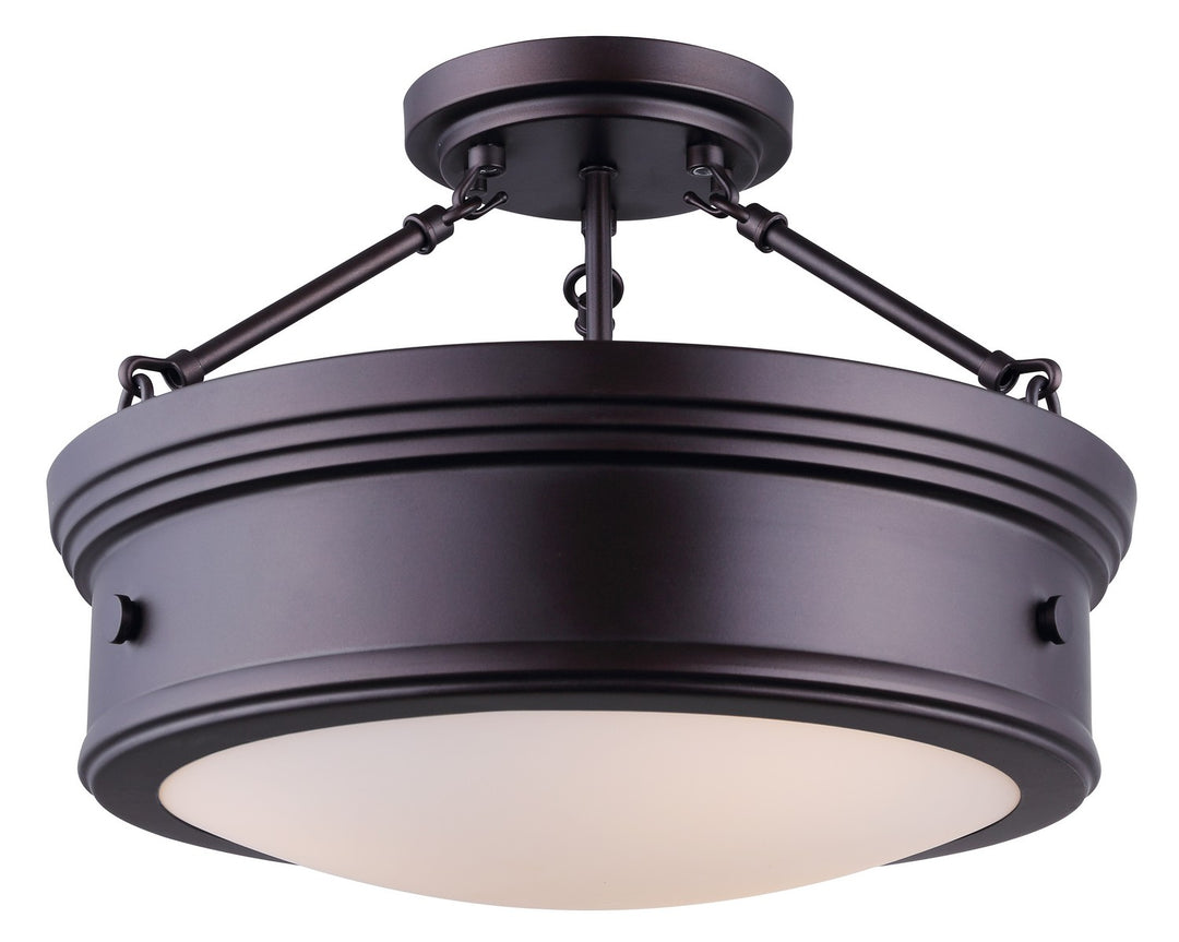 Canarm Canada - ISF624A03ORB - Three Light Semi Flush Mount - Boku - Oil Rubbed Bronze