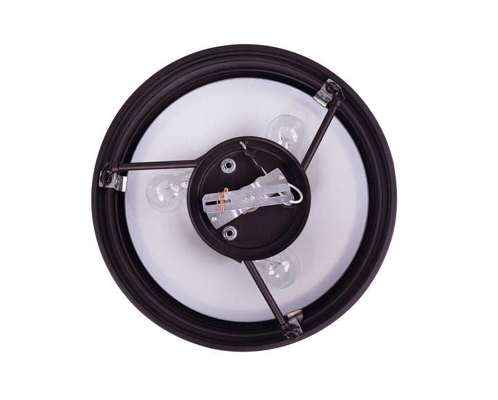 Canarm Canada - ISF624A03ORB - Three Light Semi Flush Mount - Boku - Oil Rubbed Bronze