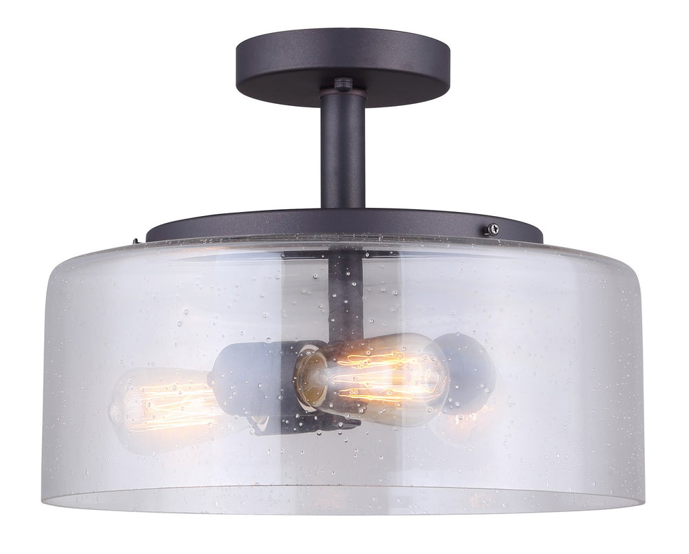 Canarm Canada - ISF633A03ORB - Three Light Semi Flush Mount - Nash - Oil Rubbed Bronze