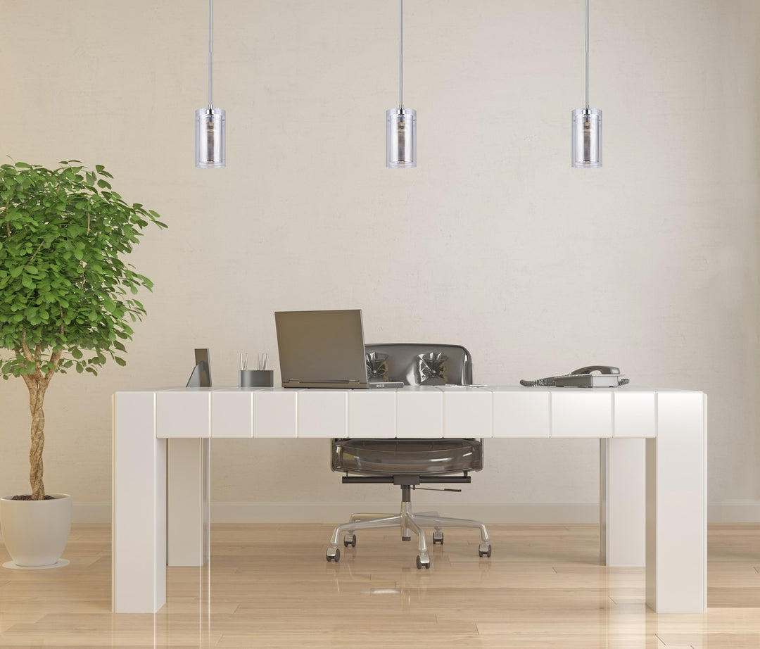Canarm Canada - IST184B01CH10 - One Light Pendant - Rohe - Chrome