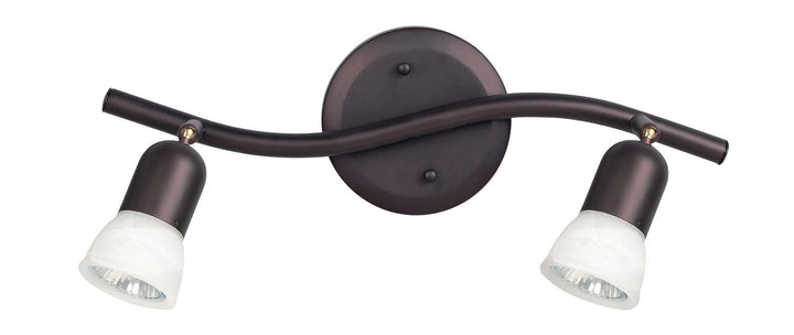 James One Light Track Lighting in Oil Rubbed Bronze - available from The Lighting Shoppe, trusted by Canadian homeowners