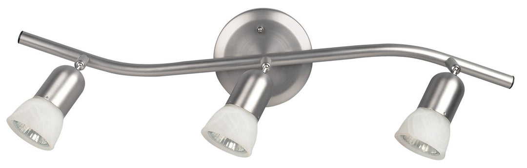 James Two Light Track Lighting in Brushed Pewter - available from The Lighting Shoppe, trusted by Canadian homeowners