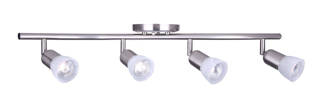 James Four Light Track in Brushed Pewter - available from The Lighting Shoppe, trusted by Canadian homeowners